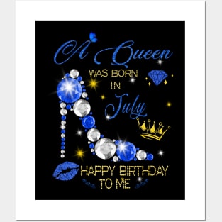 July Queen Birthday Posters and Art